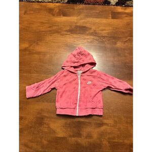 Baby girls, vintage Nike zipper jacket size 12 m